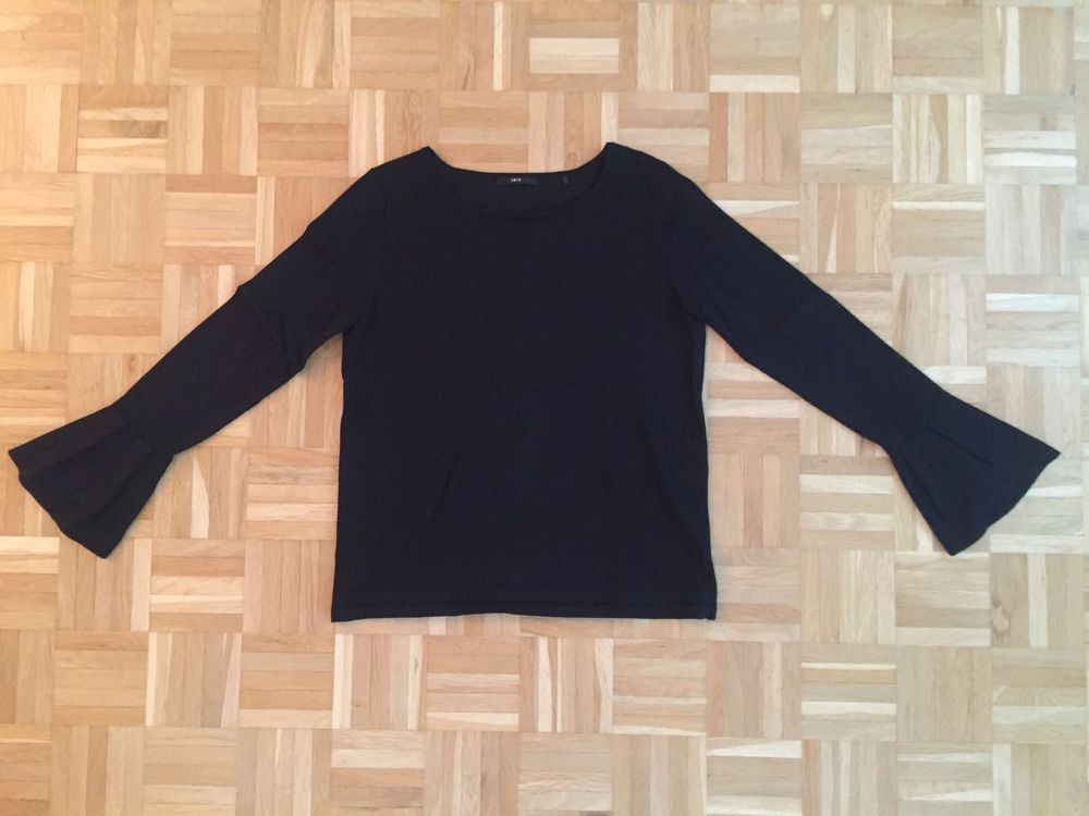 Damen Bluse Mit Bindekragen - Kurzärmliges Business Shirt Mit Tulpenärmel