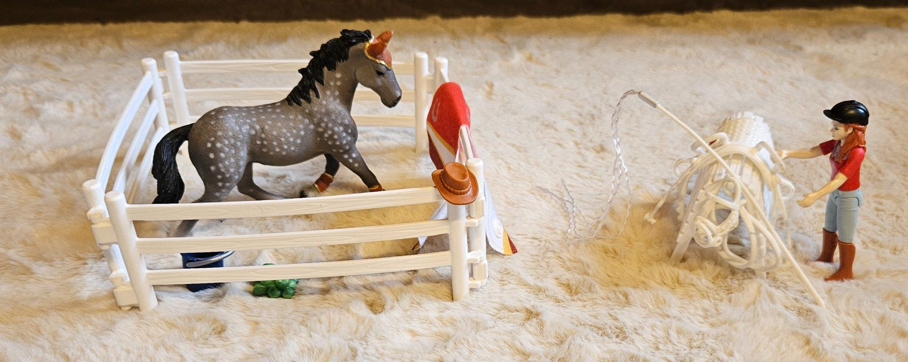 Schleich Giocattoli: Schleich Voltigier Set – Usato da Muolen venduto da xania82 2