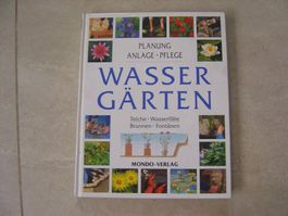 Buch *Wasser Gärten* Mondo-Verlag (Planung, Anlage, Pflege)