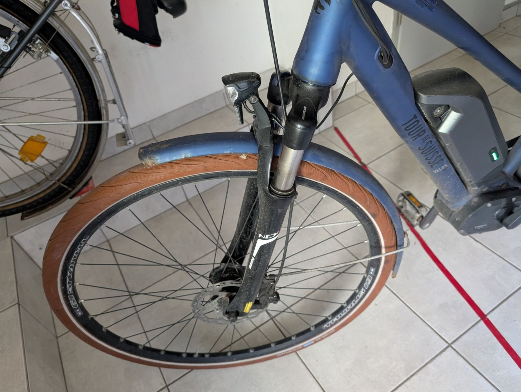 Tour de Suisse Biciclette: eBike TDS steps delight lady 52cm blau – Usato da St. Gallen venduto da empok-nor 4