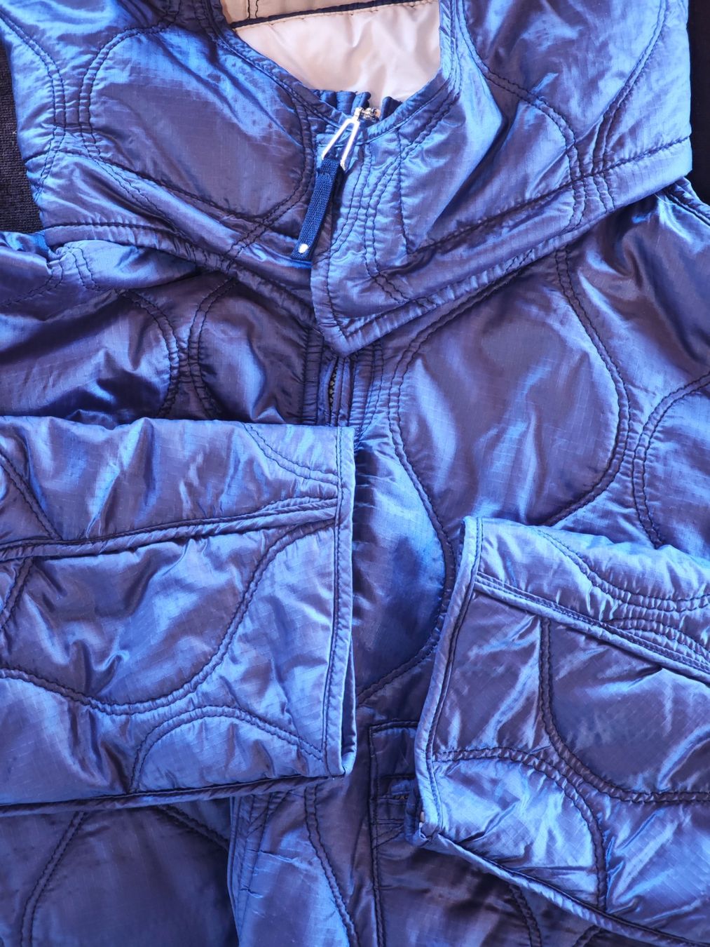 Jet Set Jacken: Jetset Übergangsjacke Grösse 3 Metallic Blau – Gebraucht aus Freienbach von Xyzchristianxyz 8