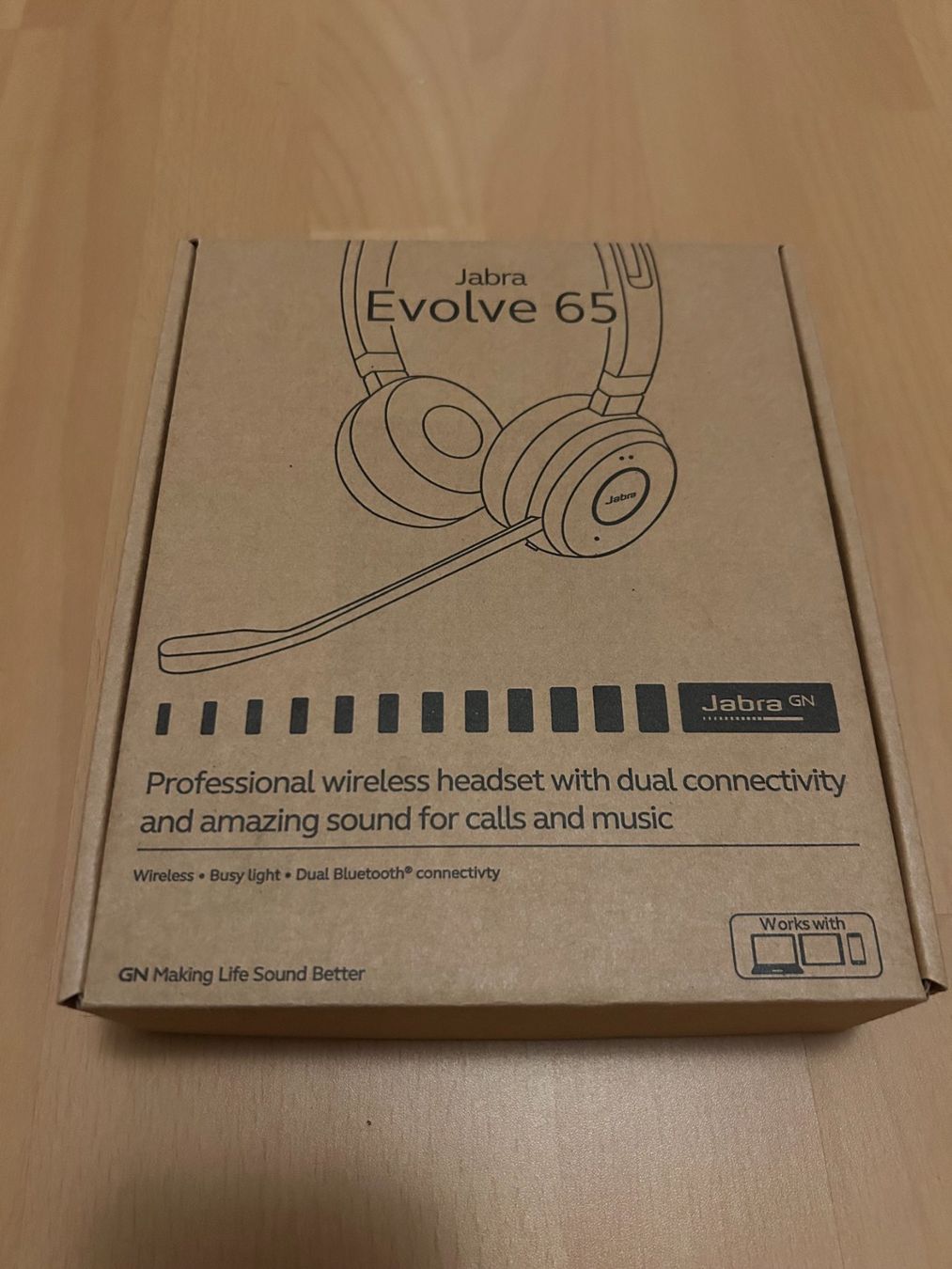 Jabra Cuffie: Casque Jabra Evolve 65 SE MS – Nuovo e nell'imballaggio originale da Grandvaux venduto da Aurelia3 2
