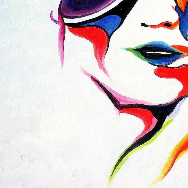 Riproduzioni & Creazioni: Modern Art - Visage fade to colour – Nuovo (secondo la descrizione) da Larnaca venduto da KunstDepot24 2