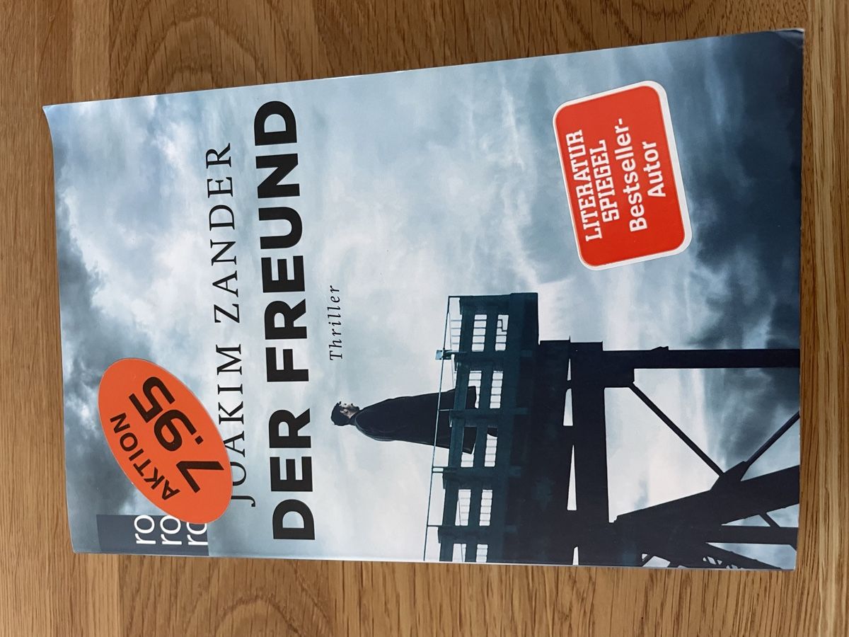 Libri: Joakim Zander "Der Freund" Thriller  – Usato da Burgdorf venduto da Vespa12