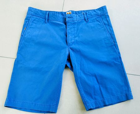 Kurze Hose Gr. 33 Boss Orange, Sommerlich, Blau 