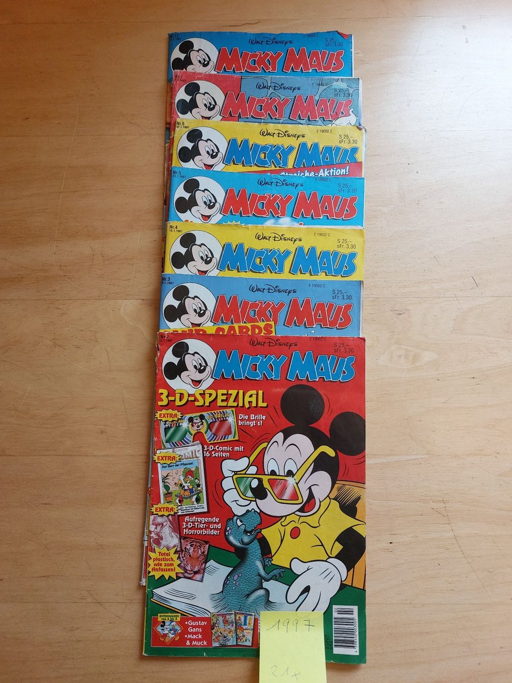 Comics: 21 MICKY Maus - 1997 – Gebraucht aus Gipf - Oberfrick von Esnoopy 1