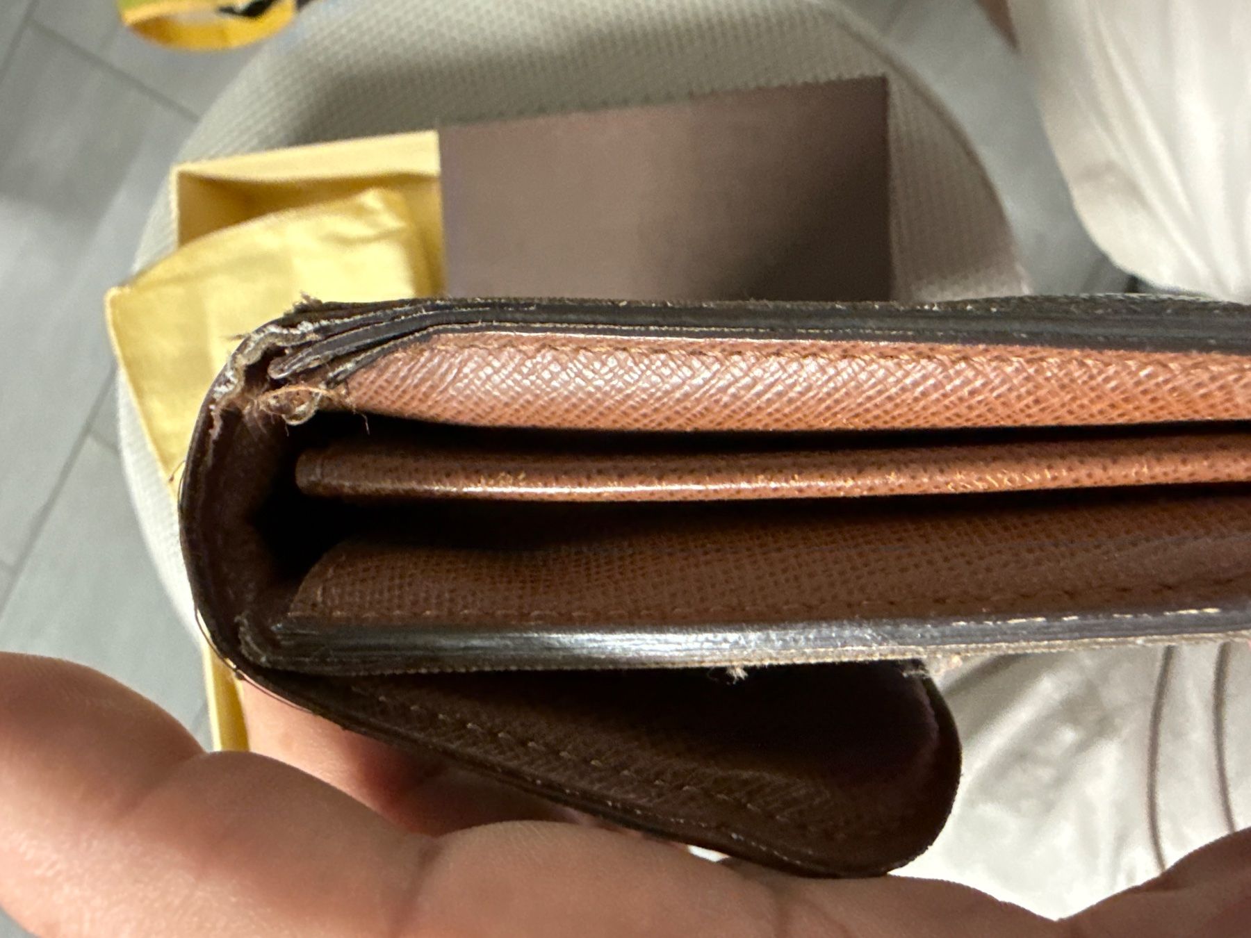 Louis Vuitton Portamonete: Louis Vuitton Brieftasche gross – Usato da Pfeffingen venduto da Allhandelklgwatches 2