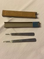 Scalpels Gilettes vintage, collectionneurs,chirurgie. (516)