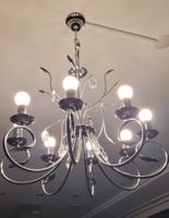 Elegante Lampe/Lüster mit Kristallen - Blickfang für Ihr...