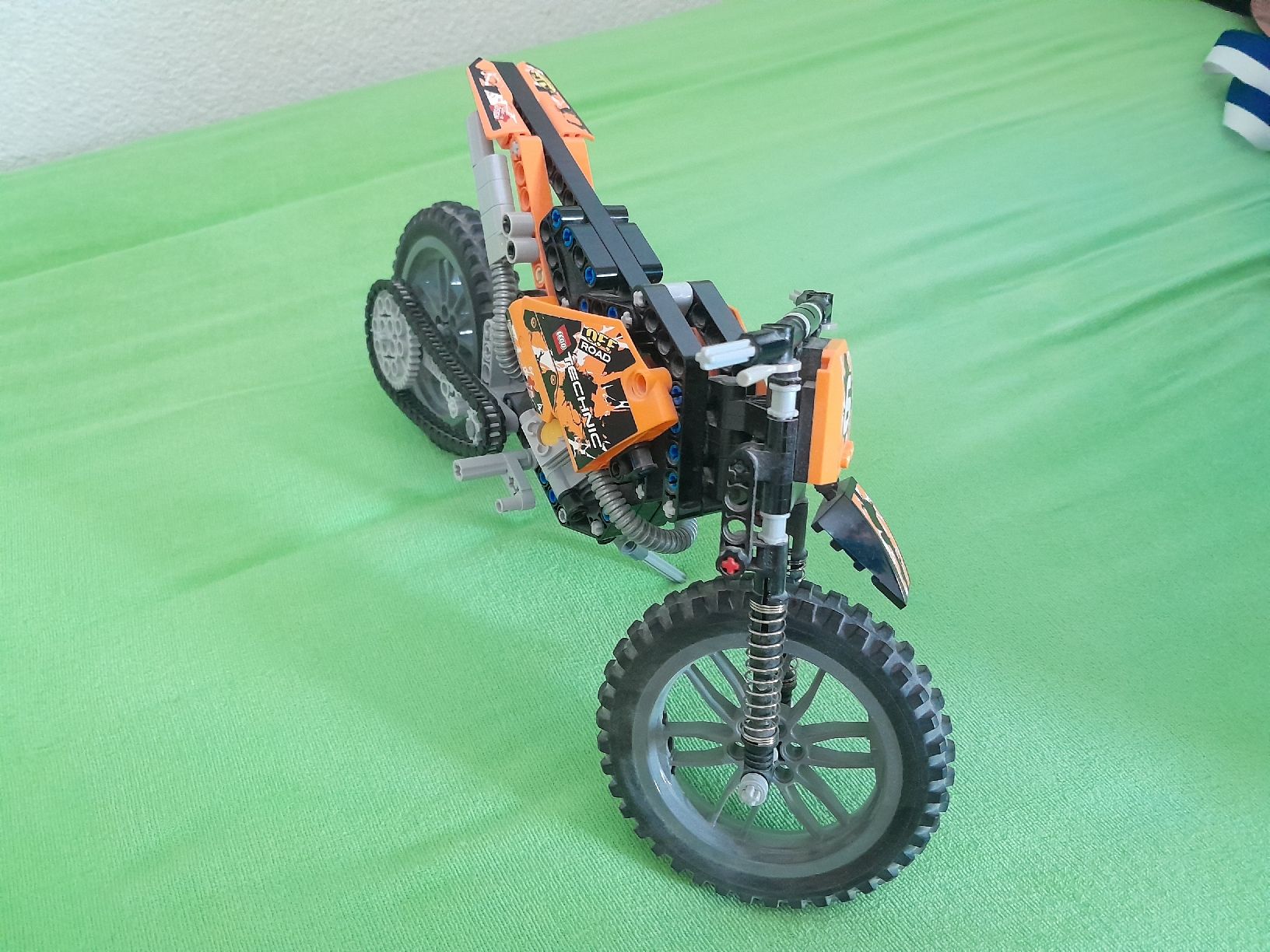 Lego Kit di costruzioni: Lego Technic Motorrad orange schwarz – Nuovo (secondo la descrizione) da Menziken venduto da M.thut 1
