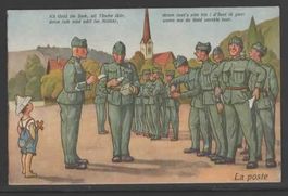 MILITÄR-JUXKARTE : kei Geld im Sack...    (Q