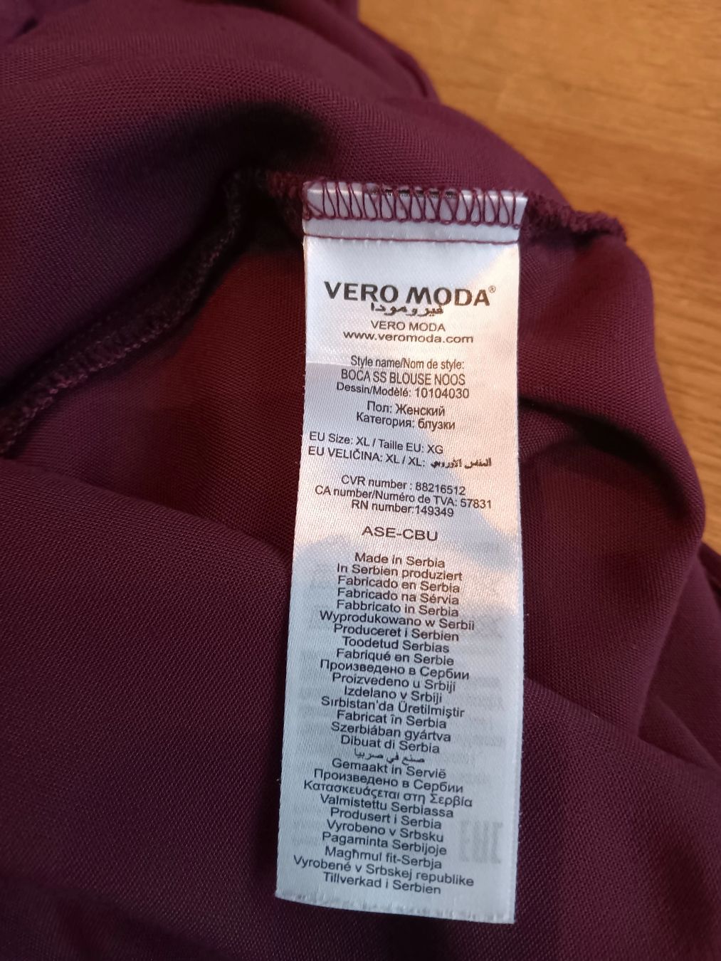 Camicette: Damen Bluse XL VERO MODA – Usato da Mörel venduto da MJoaoCosta 3