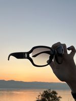 Dior Sonnenbrille Damen schwarz CHIC Sommer 😎