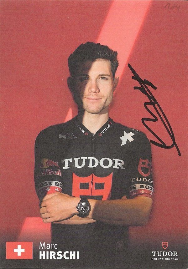 Autografi: Autogrammkarte Marc Hirschi 2025 – Usato da Solothurn venduto da F1shop1
