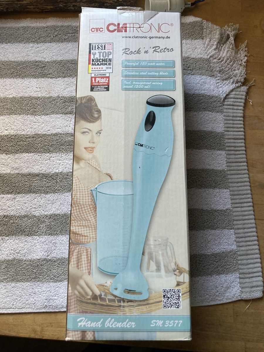 Elettrodomestici da cucina: Stabmixer Rock Retro Neu – Nuovo e nell'imballaggio originale da Aarwangen venduto da to-hirschi