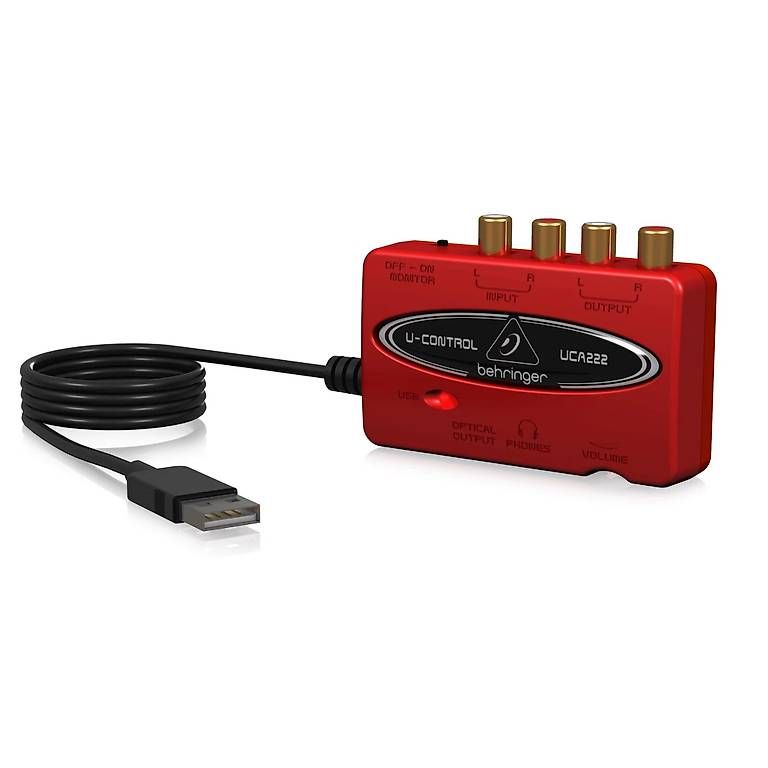 Attrezzatura per studi di registrazione: Carte son USB / Interface audio Behringer UCA222 (RCA) – Nuovo e nell'imballaggio originale da Le Locle venduto da Nyko1980 2
