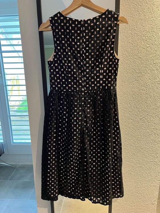 Robe Midi Jaune à Motifs Ditsy avec Col, Détails Boutonnés ... - Boohoo