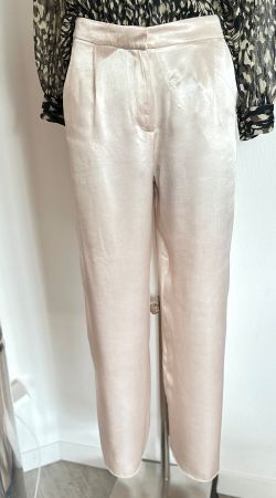 NEU 💜 Gr M Satin Hose lang