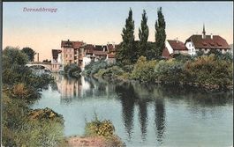 Dornach SO Dornachbrugg Nr.220 Uferpartie , 1913