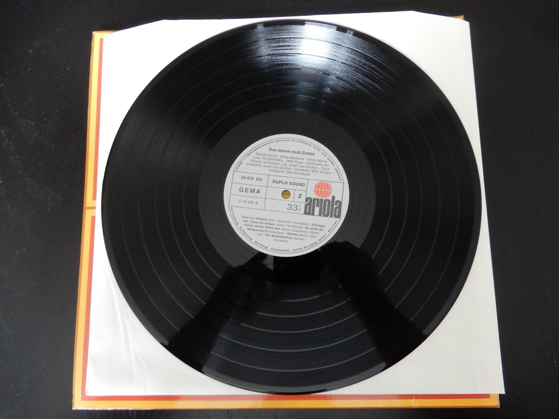 Schallplatten: Various-Das Waren Noch Zeiten - Schlagerrückblende 1910-1933 – Gebraucht aus Erstfeld von Mario_boe0 4