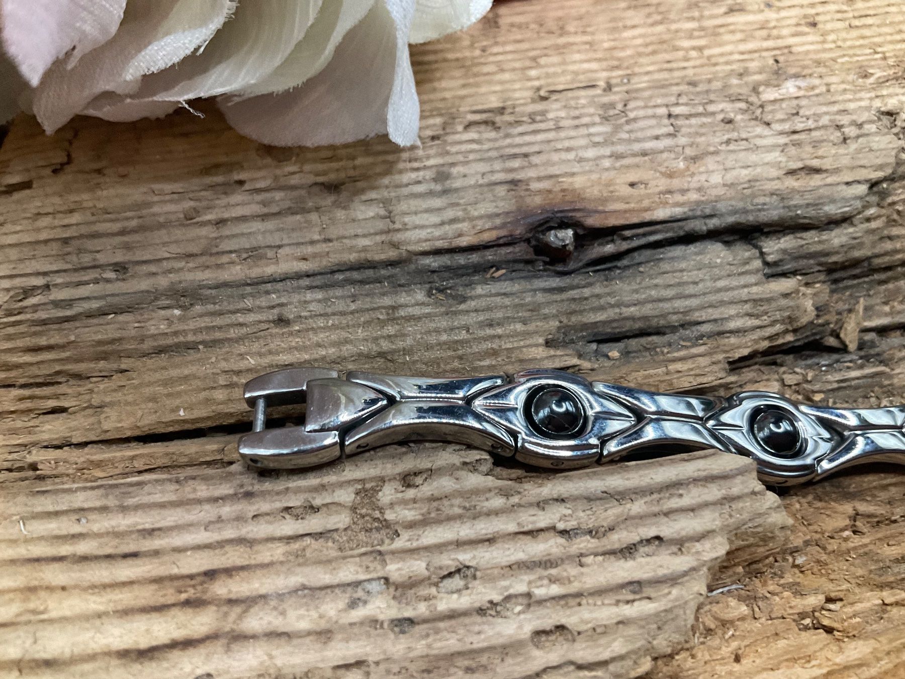Bracciali & Braccialetti: Armband Edelstahl mit Magnetkugeln – Usato da luzern venduto da Alpendorf1 3