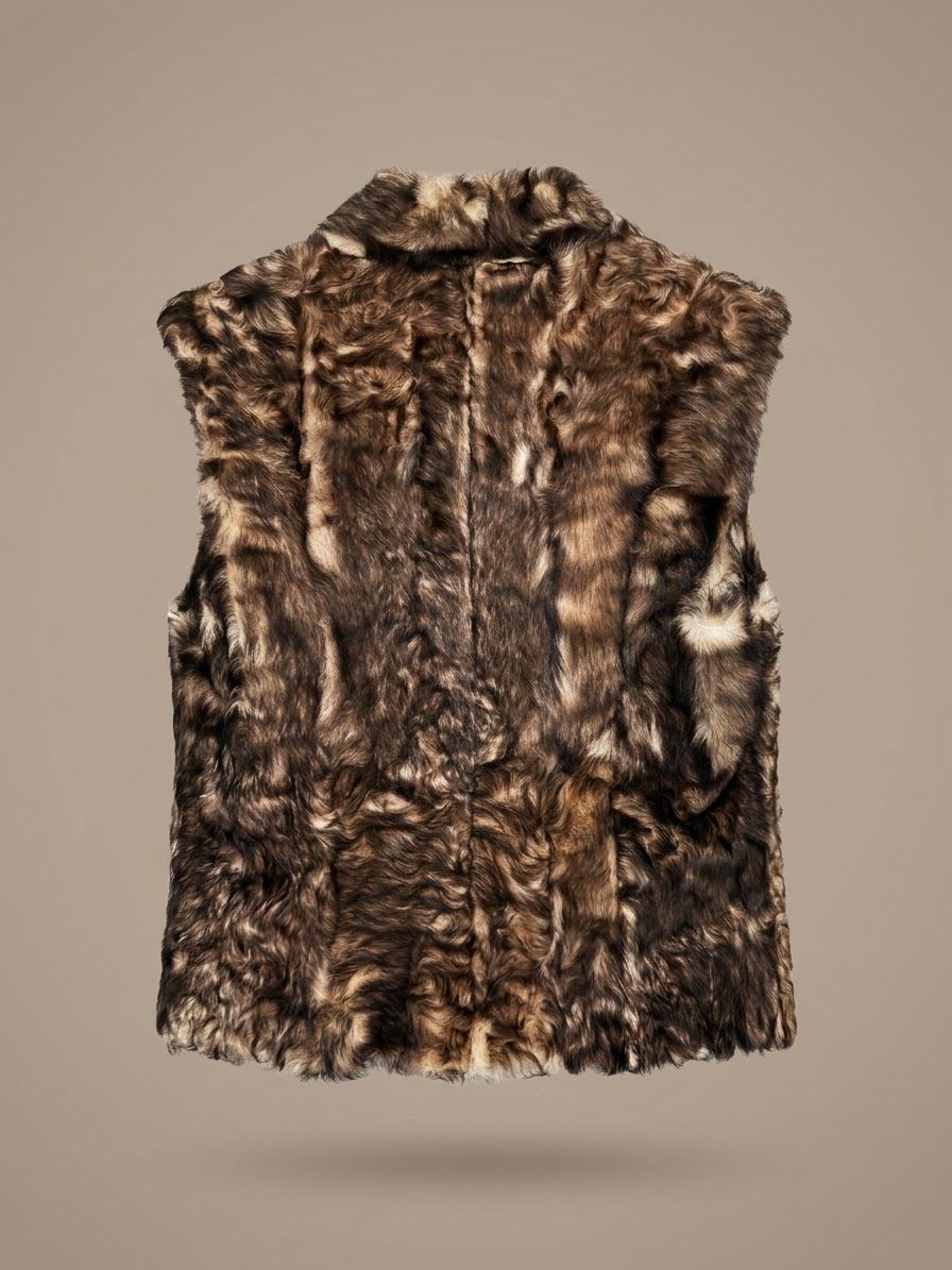 Gilet & Giacche senza maniche: Gilet en fourrure – Nuovo (secondo la descrizione) da Echichens venduto da unideks 1