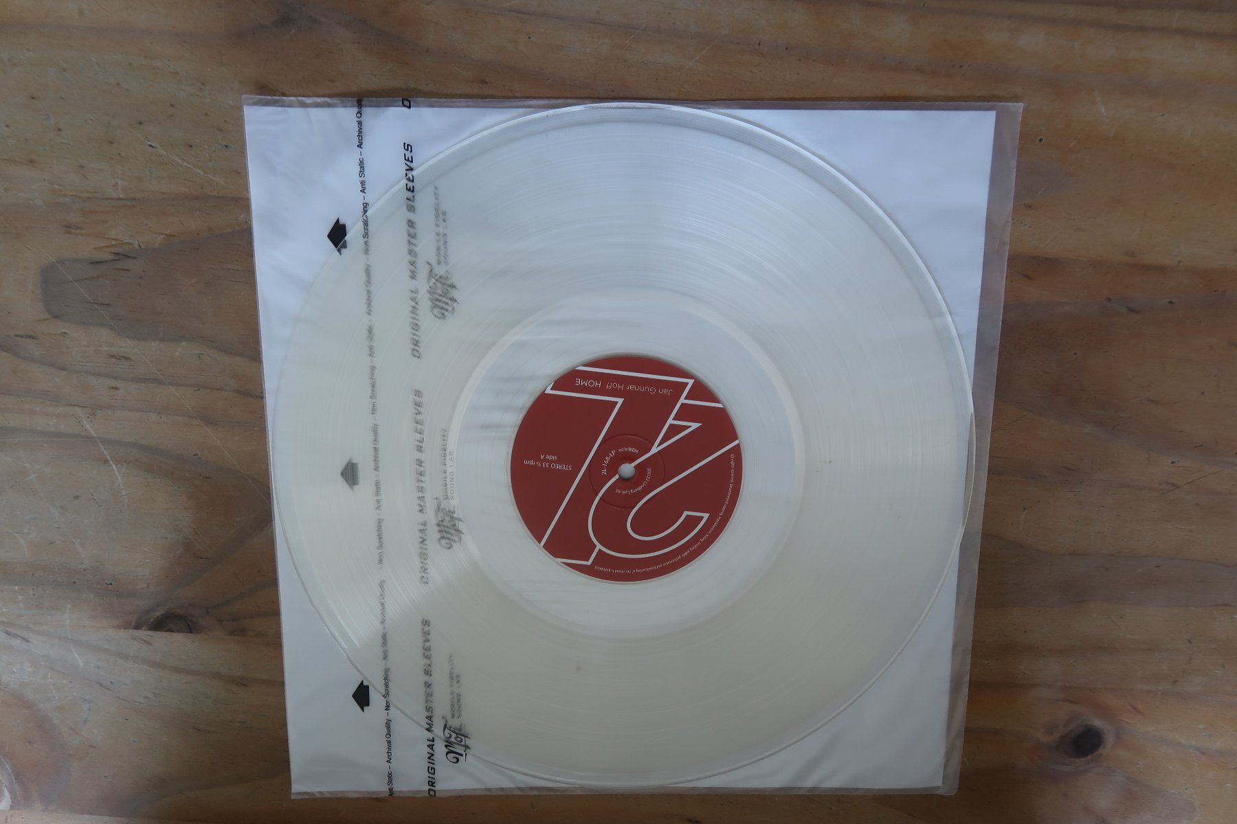 Dischi in vinile: JAN GUNNAR HOFF - HOME - CLEAR 180gr VINYL LP – Usato da Basel venduto da Patiscat 3
