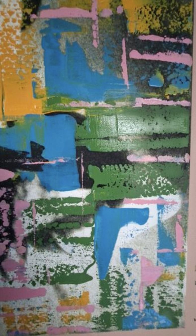 Gemälde: Gemälde " Sommerfarben" handmade 43×47 – Neu (gemäss Beschreibung) aus Riehen von Steinbock1970 3
