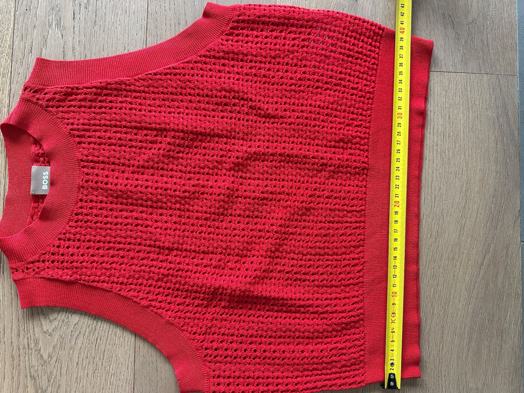 Hugo Boss Tops: Boss Top, gestrickt , rot Größe M – Neuf (Voir description) à Speicher par pat_ddn8 7
