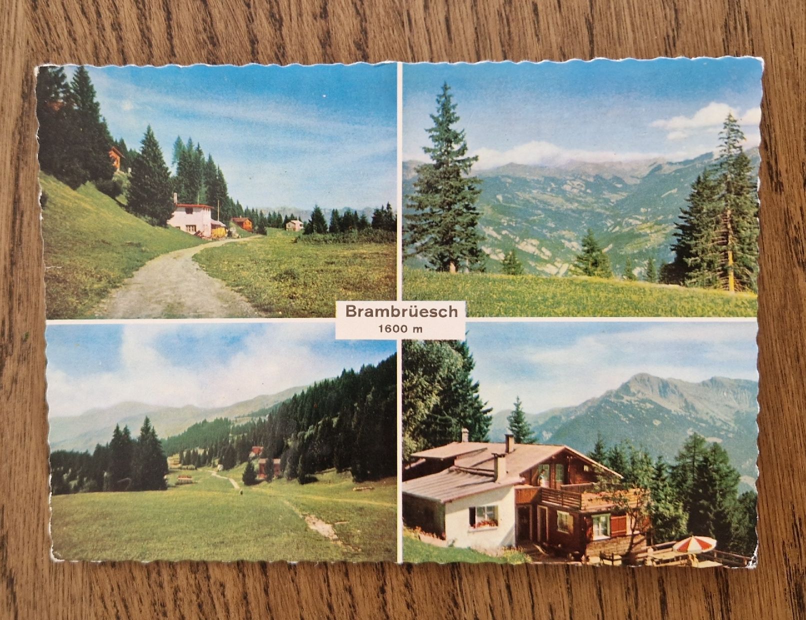 Cartoline postali: Brambrüesch 70iger Jahre – Usato da Ebikon venduto da Donar50
