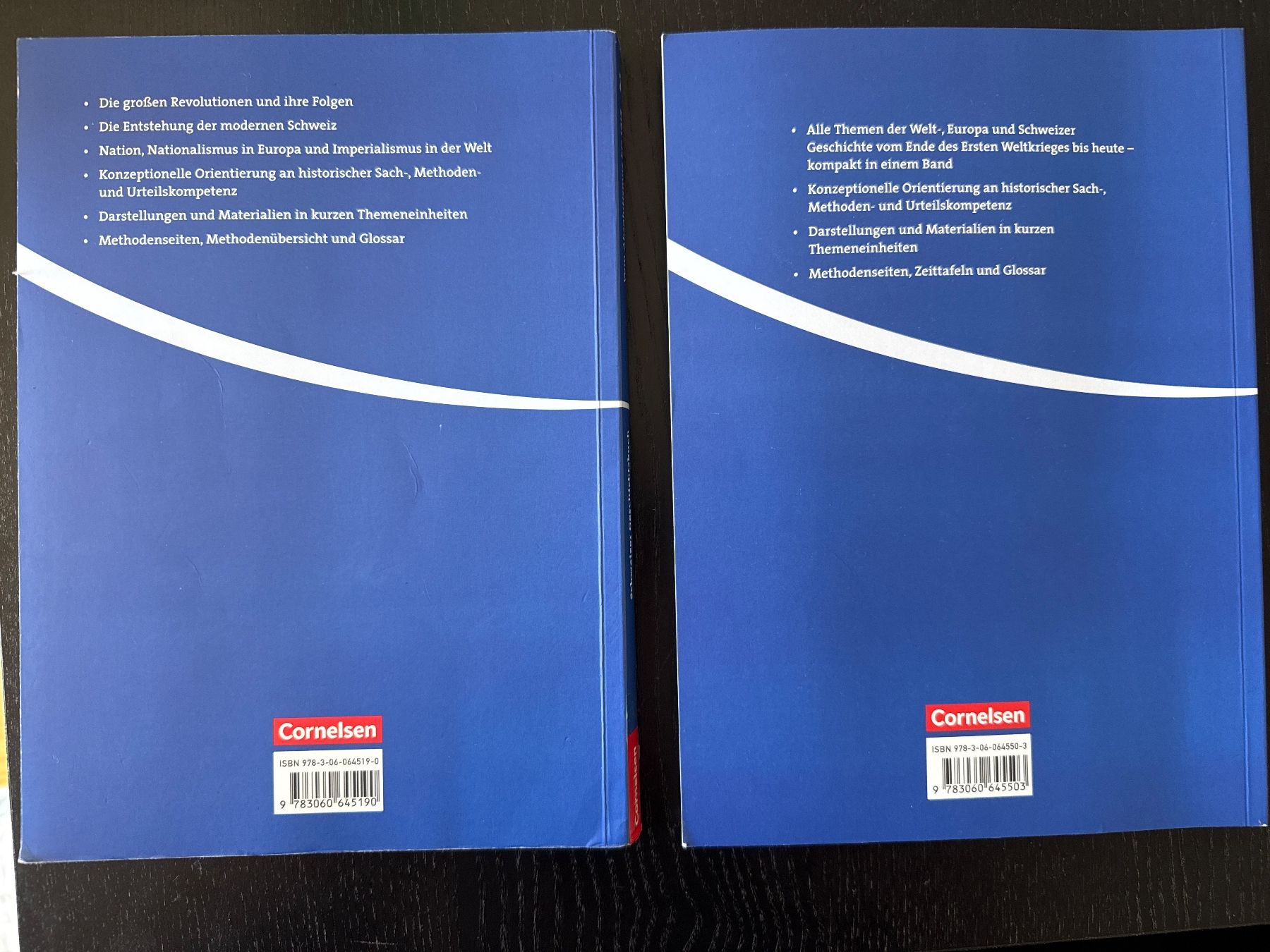Bücher: Schweizer Geschichtsbuch 2 + 3|4 (BMS) – Gebraucht aus Urdorf von jas_6dm5 1