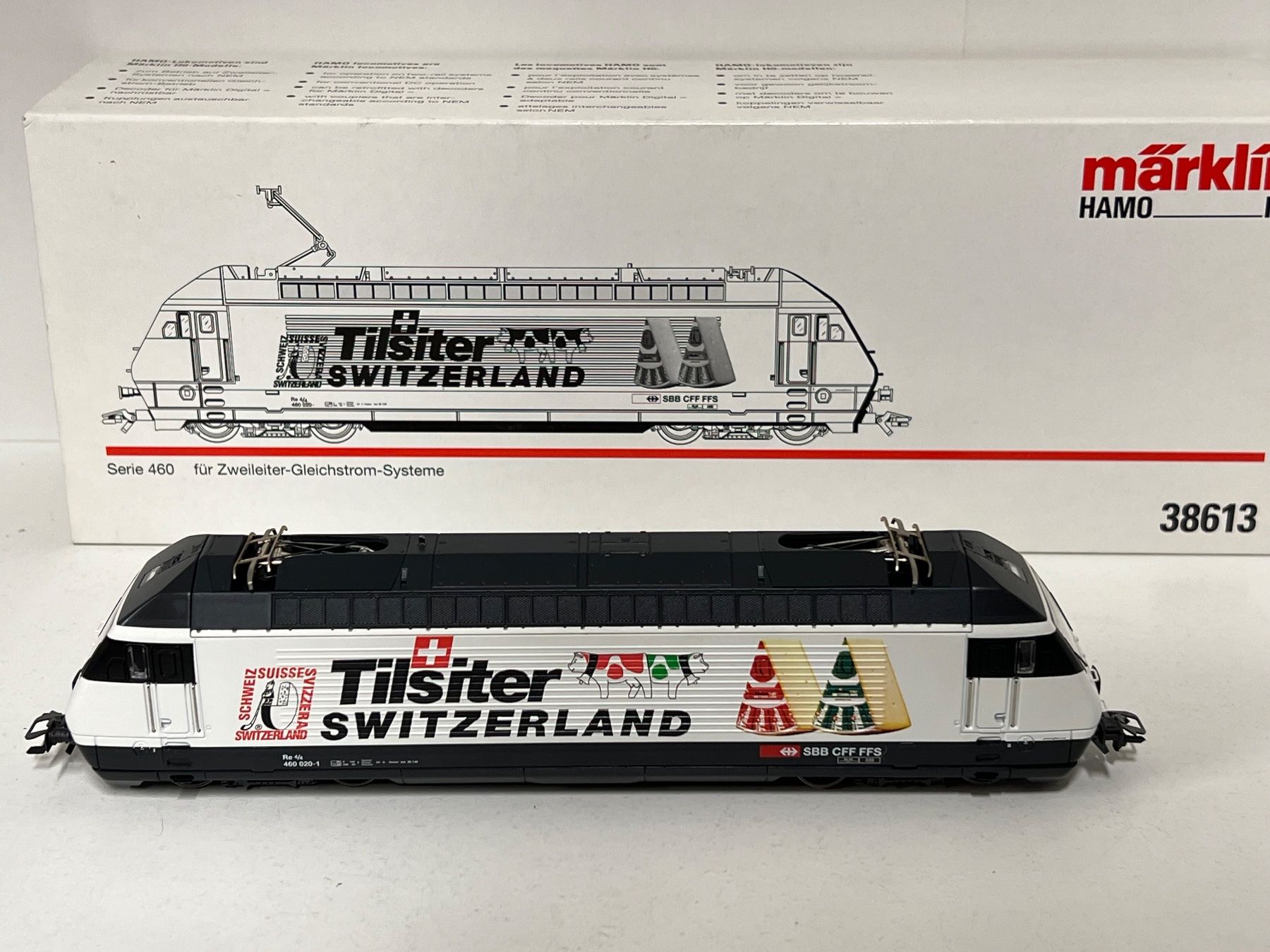 Märklin Modelleisenbahnen: Märklin 38613 HAMO Tilsiter H0 DC – Neu (gemäss Beschreibung) aus Neuenhof von ludovicco 2