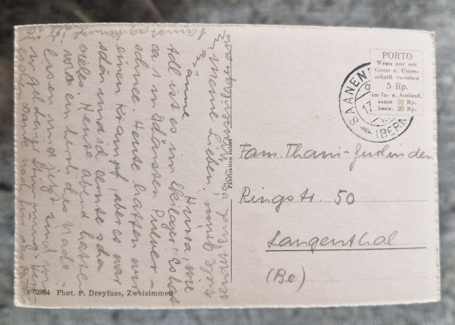 Cartoline postali: Skihaus, Kübelialp – Usato da Ebikon venduto da Donar50 1