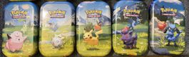 Mini Tins Set OPENED BOX Pokémon (ArtWork) ME2.5