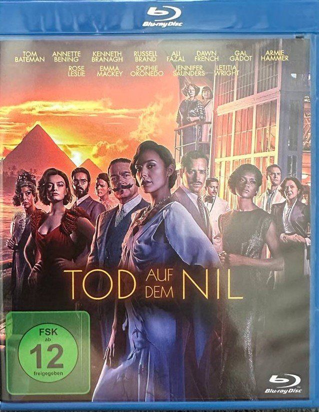 Tutti i DVDs: Todesfall auf dem Nil - Blu-Ray - Top Zustand - Neuwertig – Usato da Beringen venduto da Mantafisch1