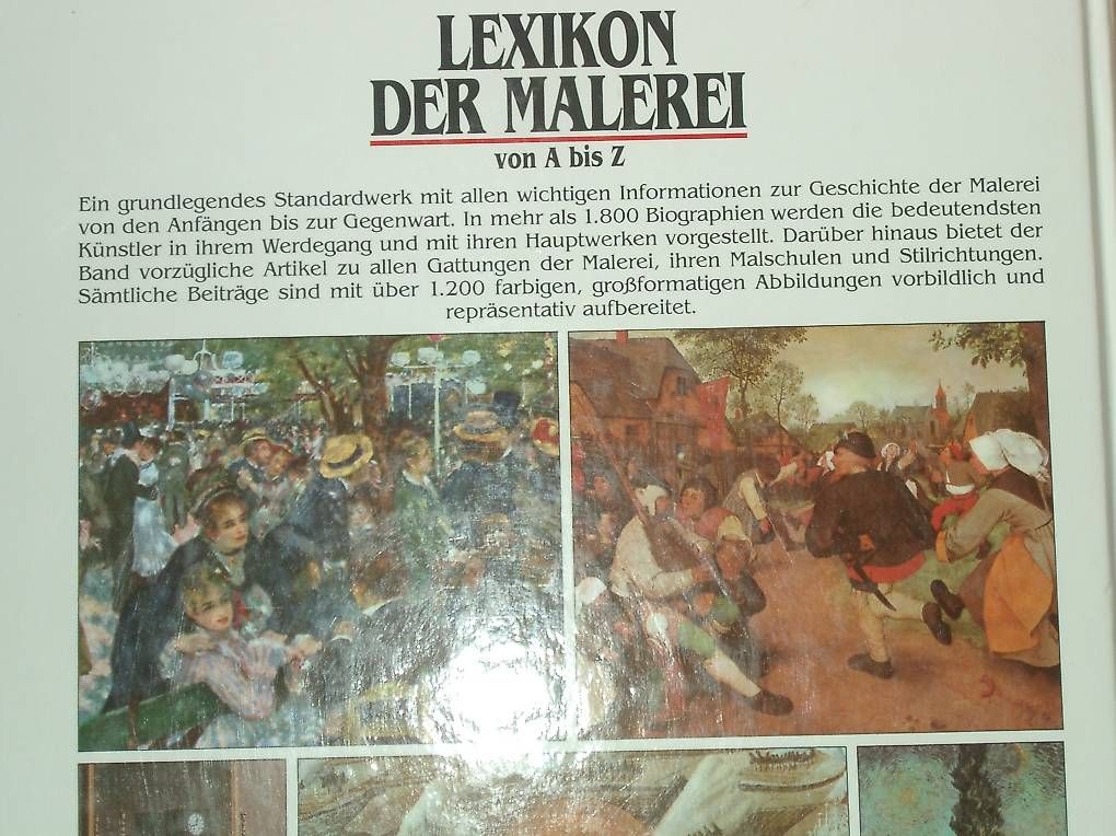 Bücher: Lexikon der Malerei A-Z – Gebraucht aus Walenstadt von manka87 4