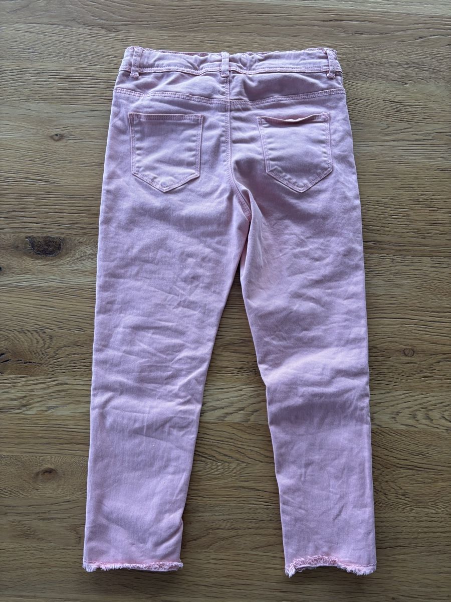 Pantaloni: Jeans fille rose taille ajustable 9 ans – Nuovo (secondo la descrizione) da Bellmund venduto da Celnog 1