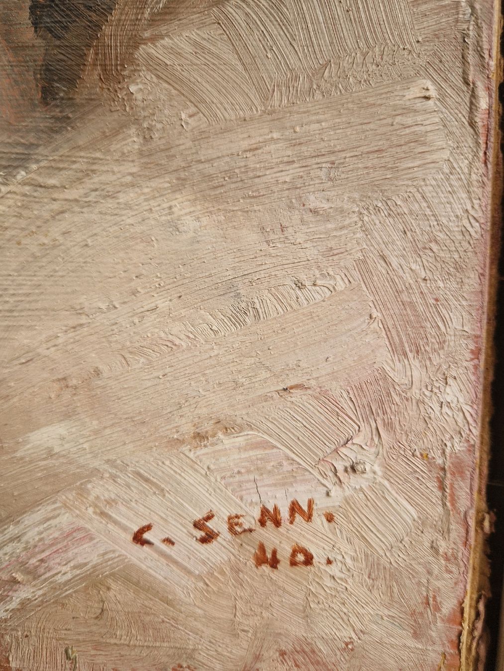 Gemälde: huile de Conrad Senn – Gebraucht aus Renens VD von vintage72 2