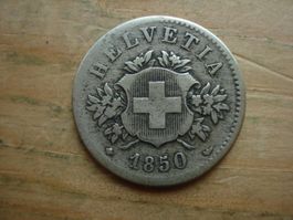 (S) 20 Rappen 1850