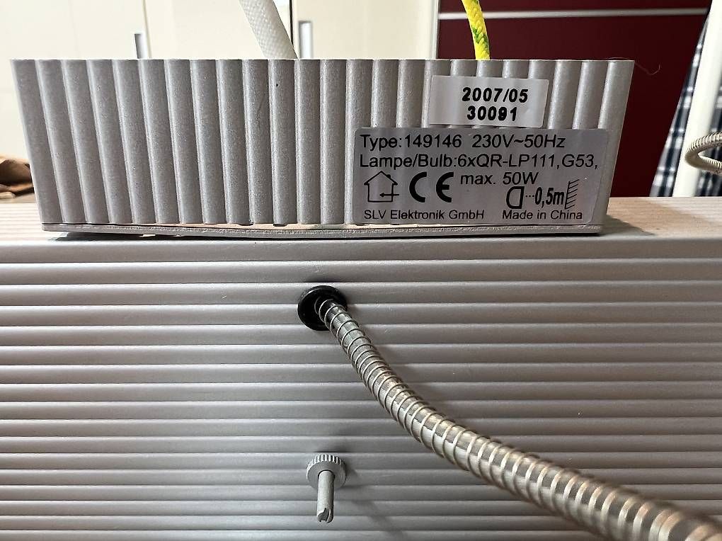 Lampadari & plafoniere: Designer-Deckenleuchte SLV Tec Karda 6 – Usato da Bassersdorf venduto da romanspc 2