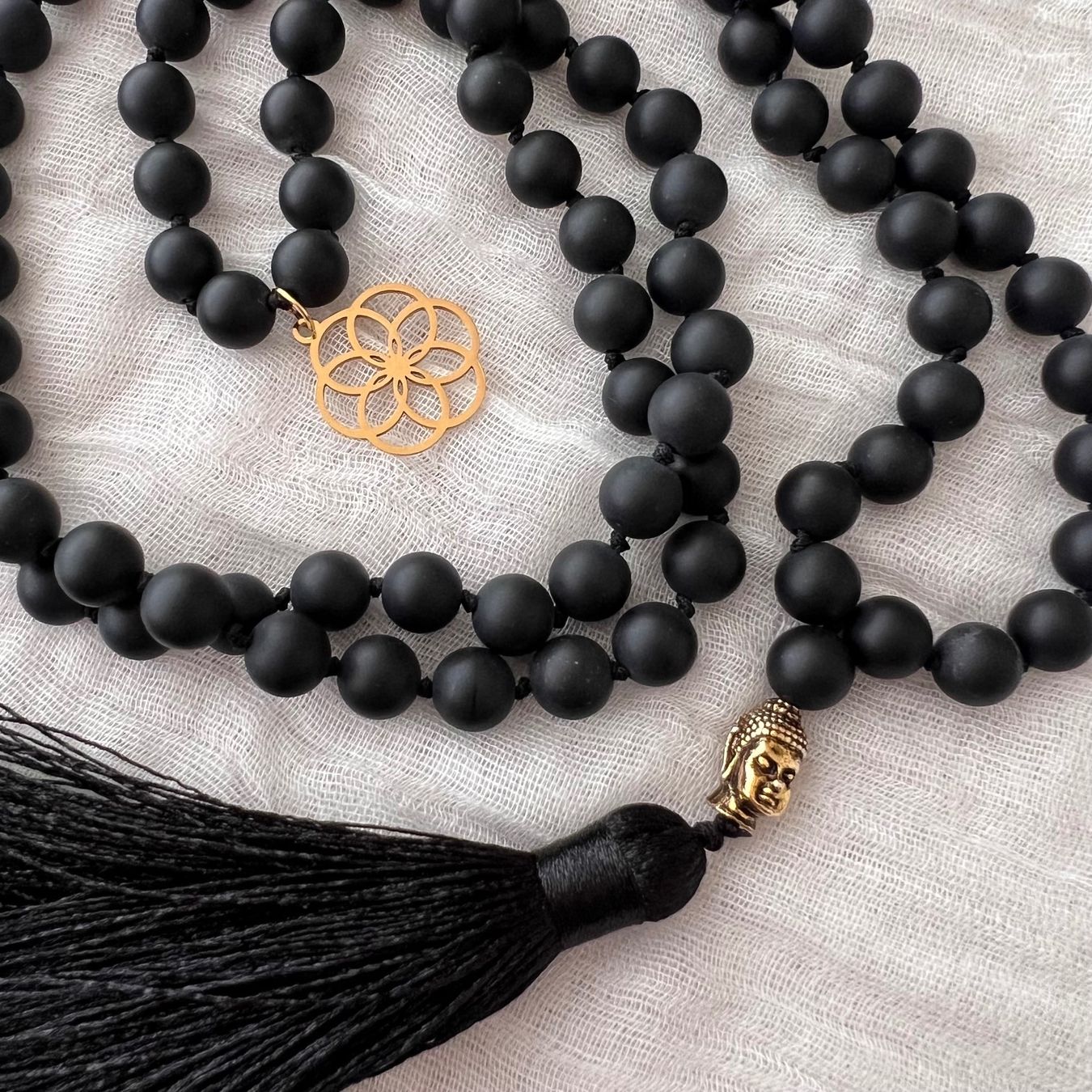 Colliers: Mala en agate noire – Neuf avec emballage d'origine à Pully par sunaddict 4
