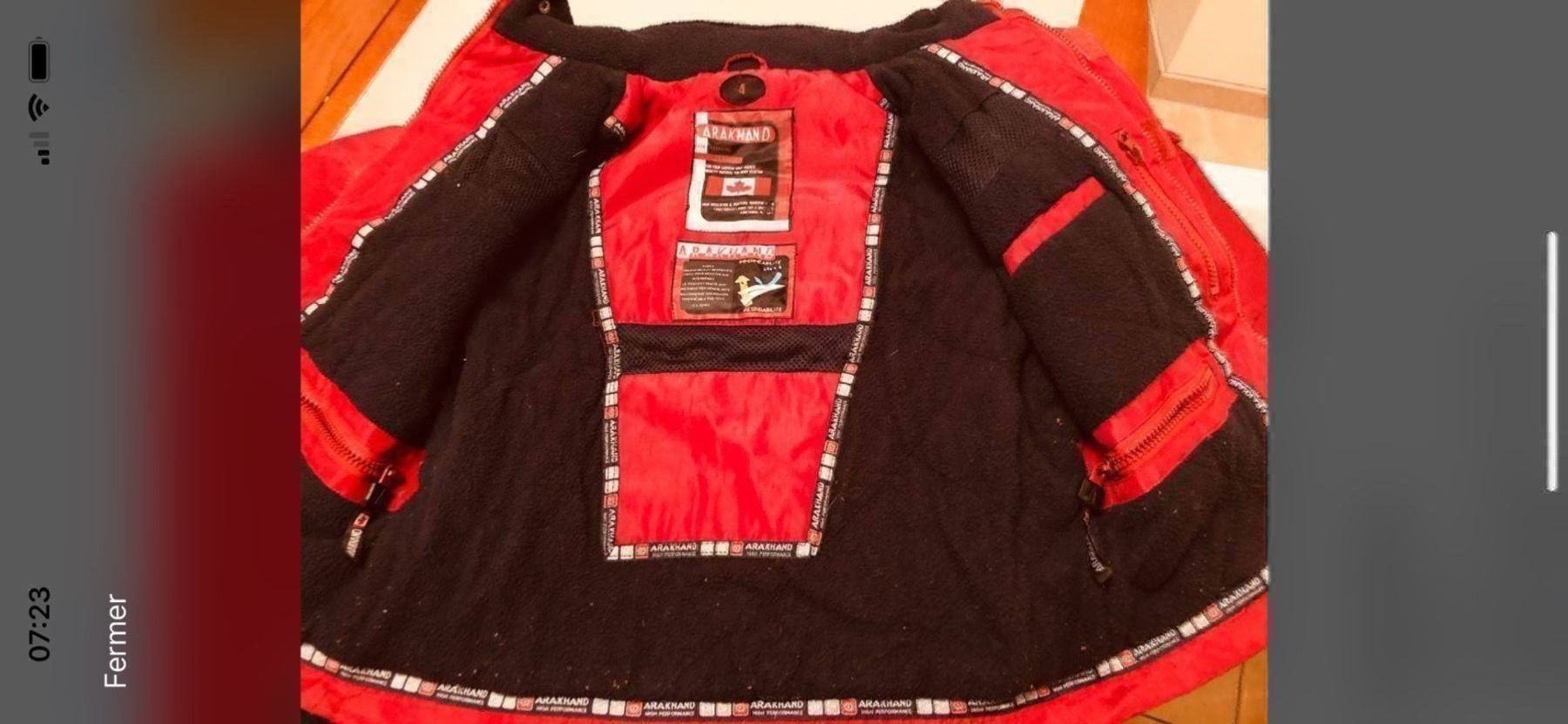 Giacche & Cappotti: Veste rouge Canada super chaude – Usato da Le Brassus venduto da lionete02 2