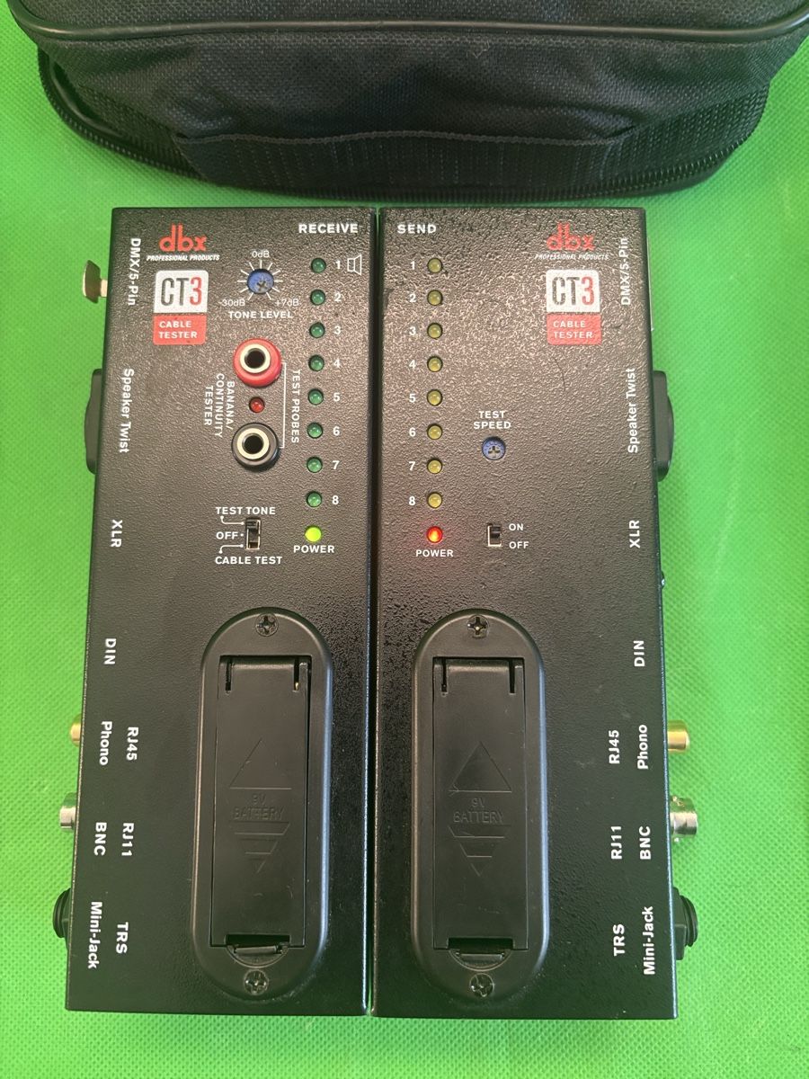 Messen: Kabeltester dbx CT3 mit Tasche  – Gebraucht aus Kilchberg ZH von bionicdog 1