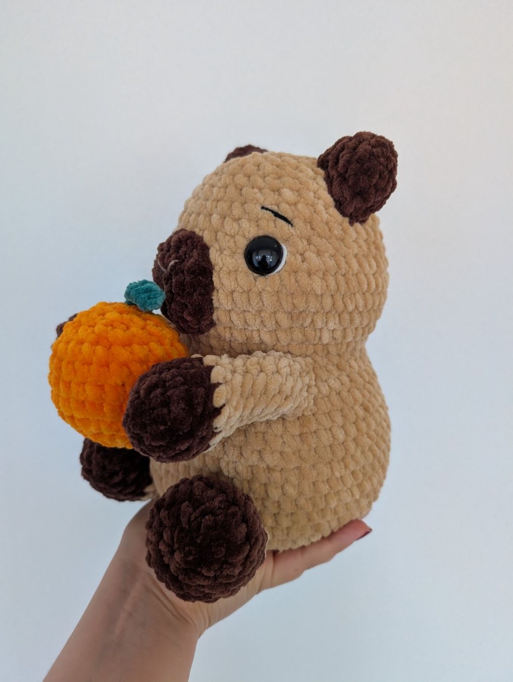Jouets: Amigurumi Capybara mit Orange 22cm – Neuf (Voir description) à Beromünster par Shelly9296 1