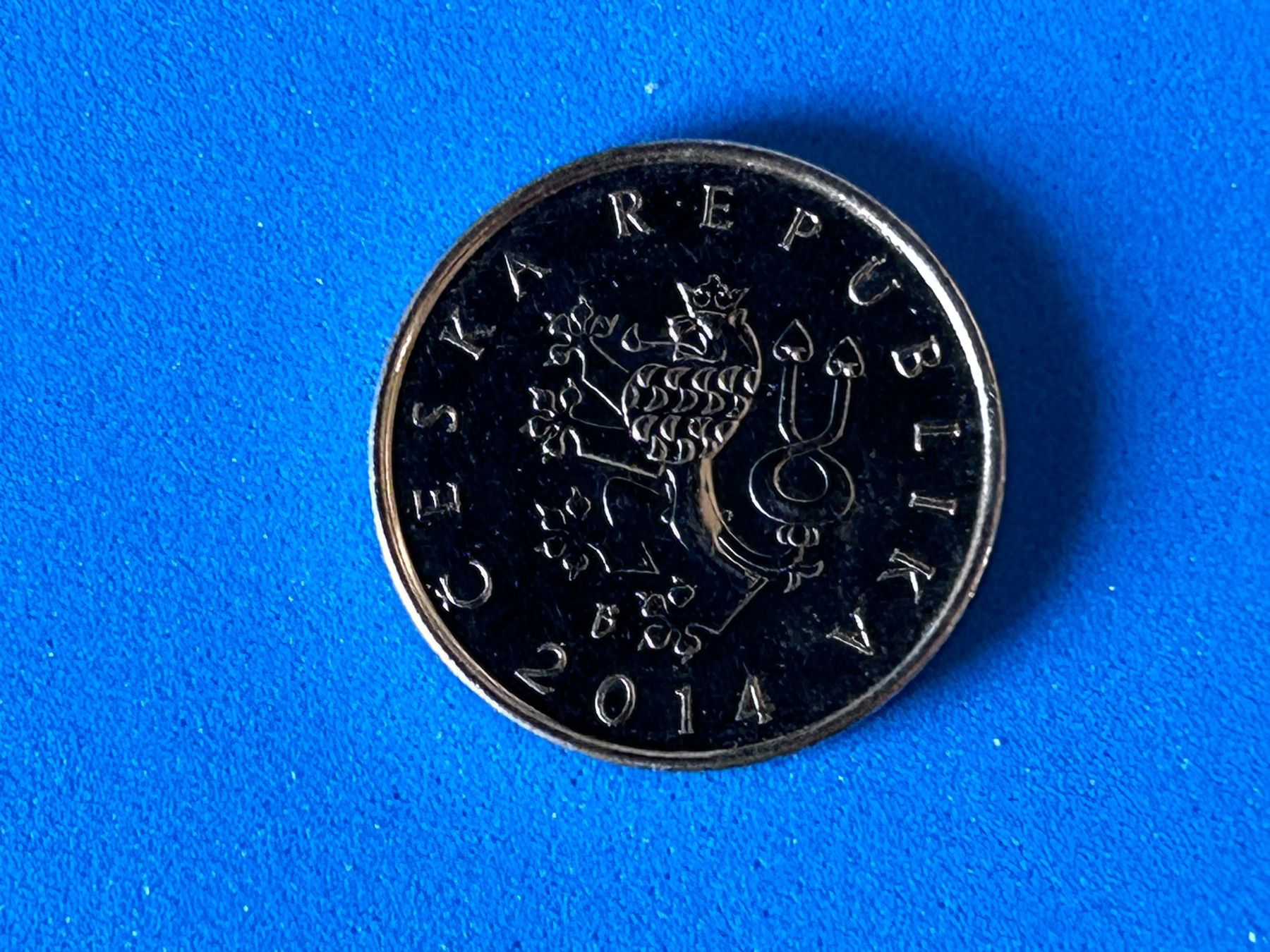 Tutti le monete: Czech Republic - 1 Koruna 2014 – Usato da Corcelles NE venduto da AJKader 6