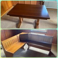 Ausziehbarer Tisch Kirschholz plus Eckbank
