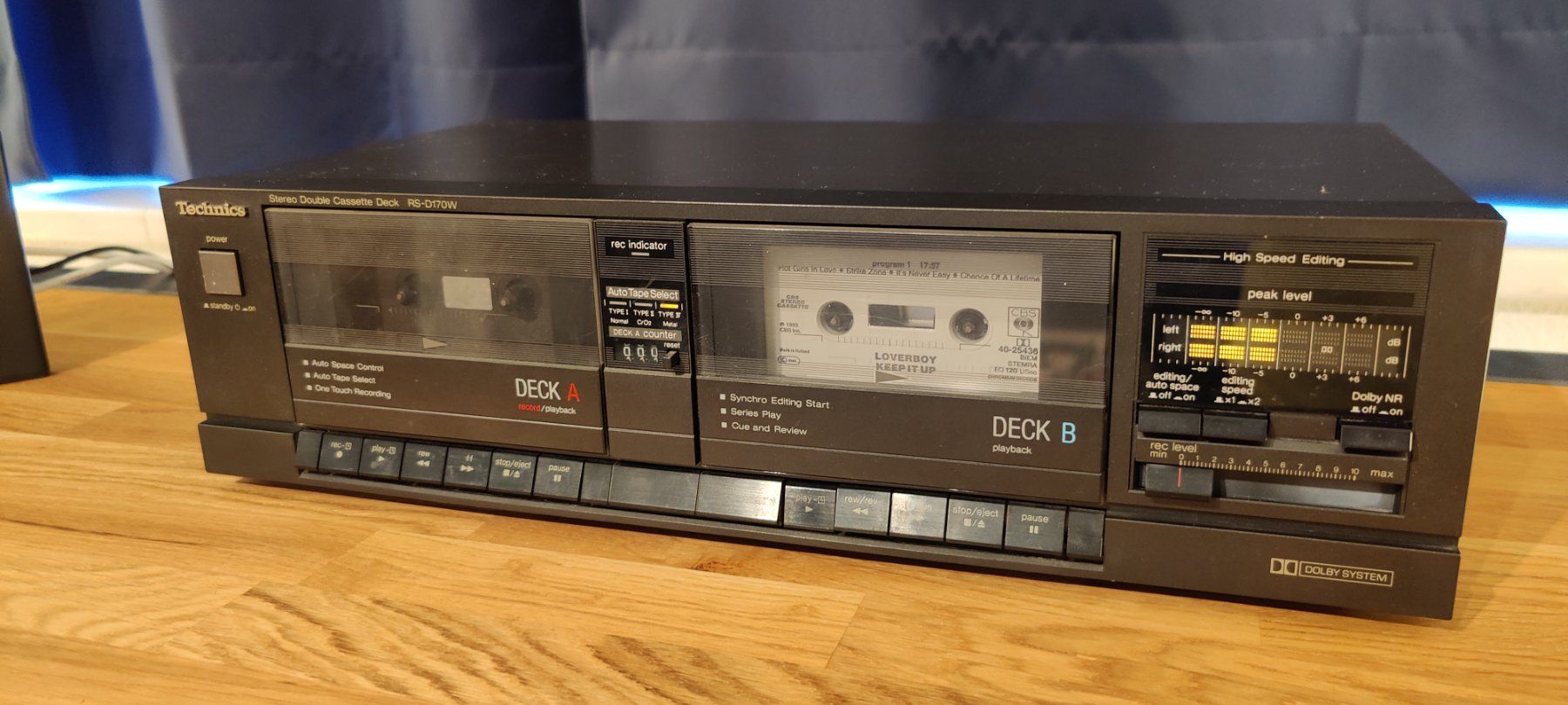 Kompaktkassetten: Technics Doppel-Tape RS-D170W – Gebraucht aus Dürnten von speakerman 6