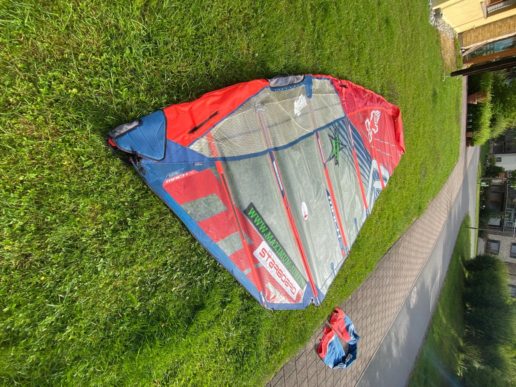 Surf: Severne MARCH 8.6 Windsurfsegel – D'occasion à Unterterzen par NZ_Surferin 3