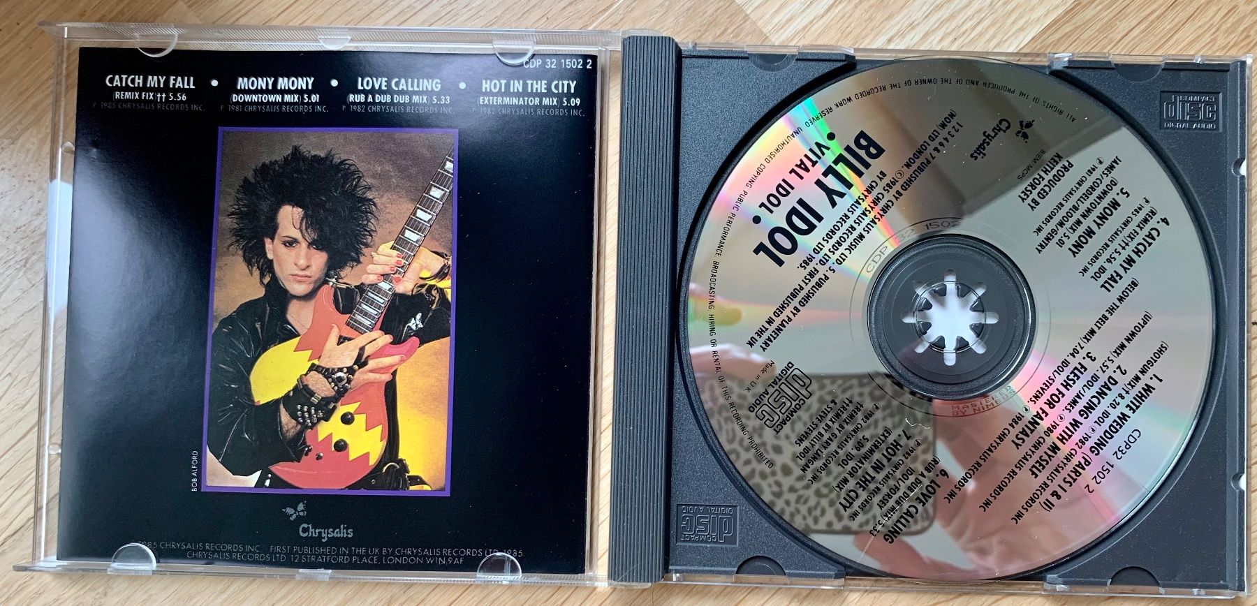 CD: Billy Idol Vital Idol – Usato da Zürich venduto da Fieber 1
