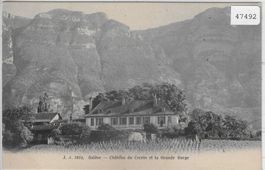 Saleve - Chateau de Crevin et la Grande Garge